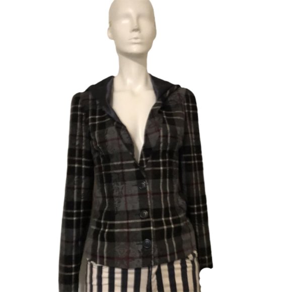 Sweet Soul Size XS Plaid Jacket - Picture 2 of 9